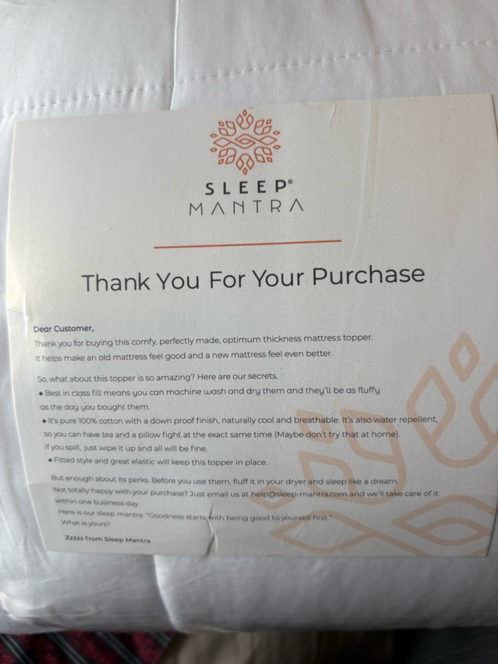 White Mattress Topper - Plush Mattress Cover